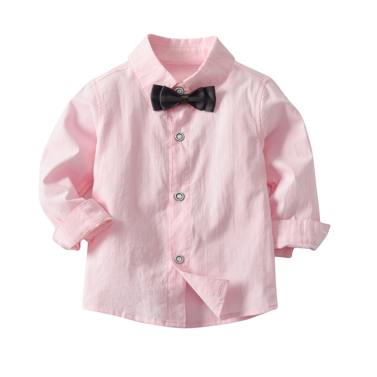 Boys Long Sleeve Shirt Vest Trousers Gentleman Bow Tie